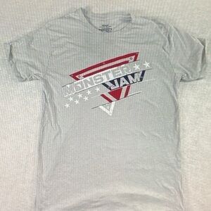 American Apparel Light Gray Monster Jam Tee